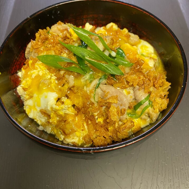 「魔法のふりかけ」で他人丼(豚)をカツ丼?に